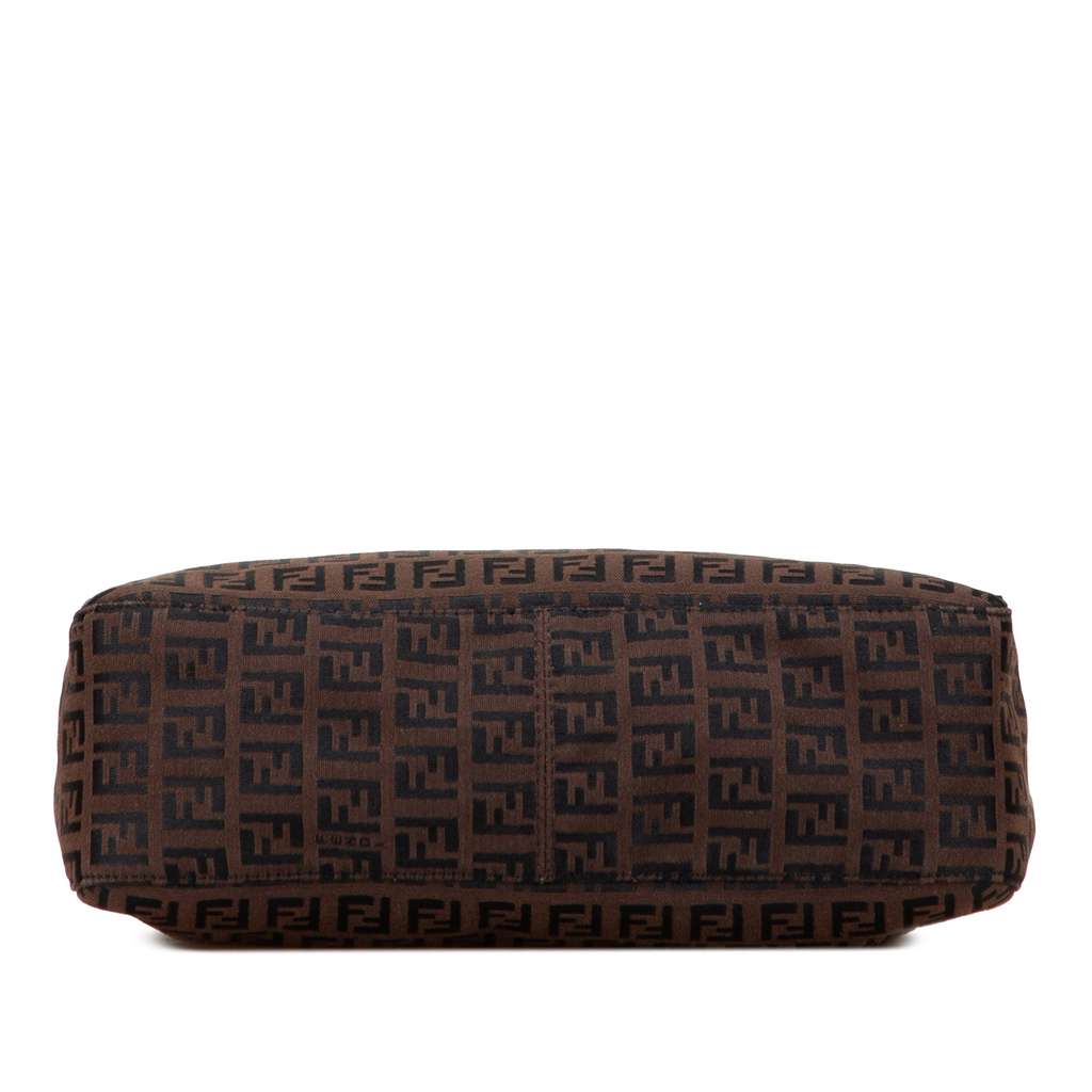 Fendi Zucchino Canvas Shoulder Bag - 3