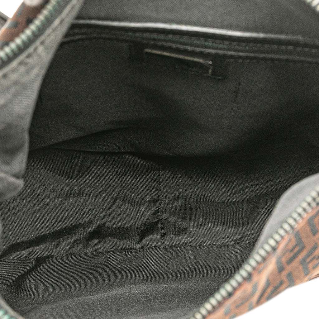 Fendi Zucchino Canvas Shoulder Bag - 4