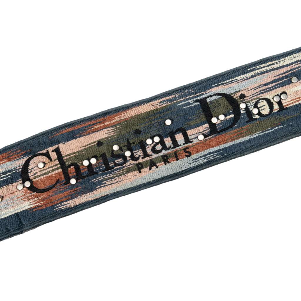 Dior Studded Canvas KaleiDiorscopic Bag Strap - 2