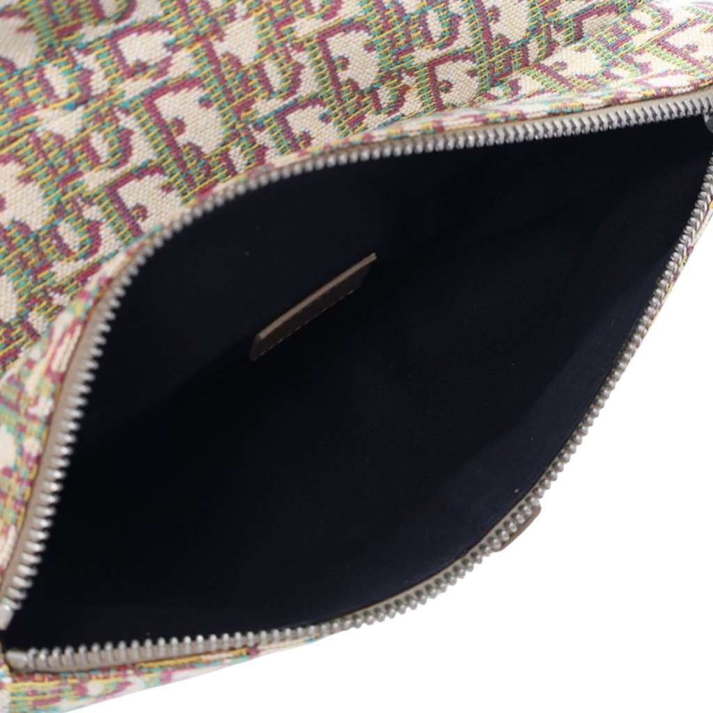 Dior Multicolor Oblique Canvas Saddle Crossbody - 5