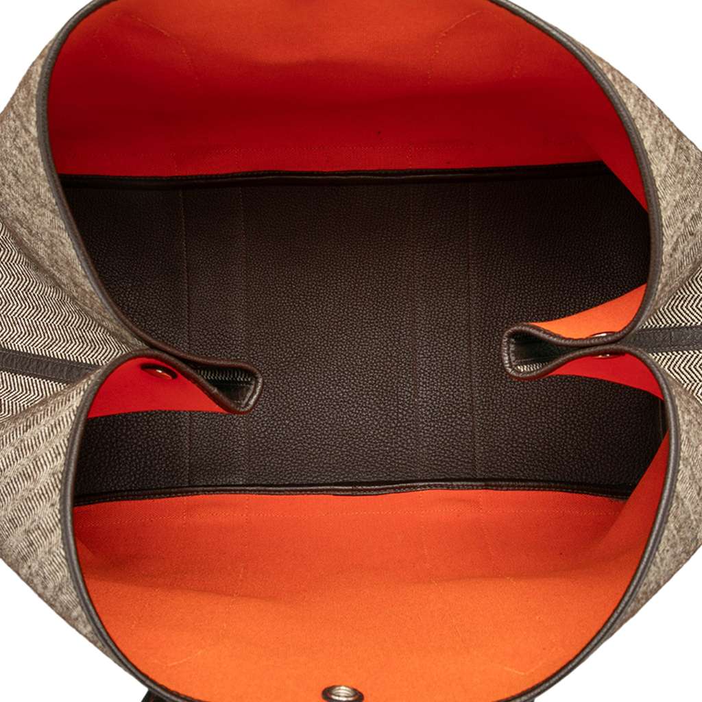 Hermès Toile Herringbone and Negonda Garden Party 49 - 4