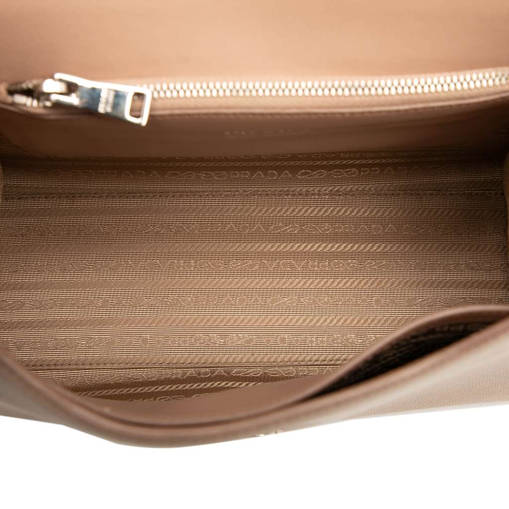 Prada Saffiano Cuir Monochrome Envelope Crossbody - 4