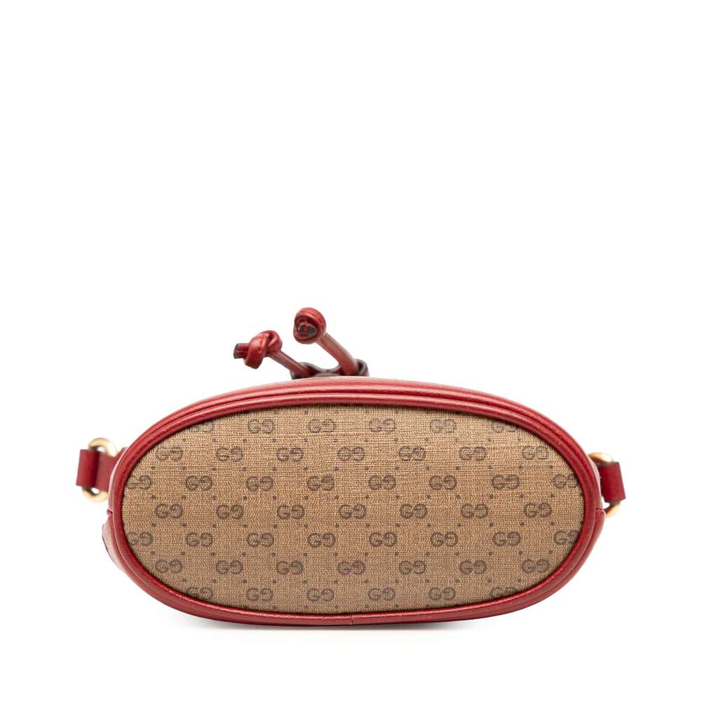 Gucci Micro GG Supreme Doraemon Bucket Bag - 3