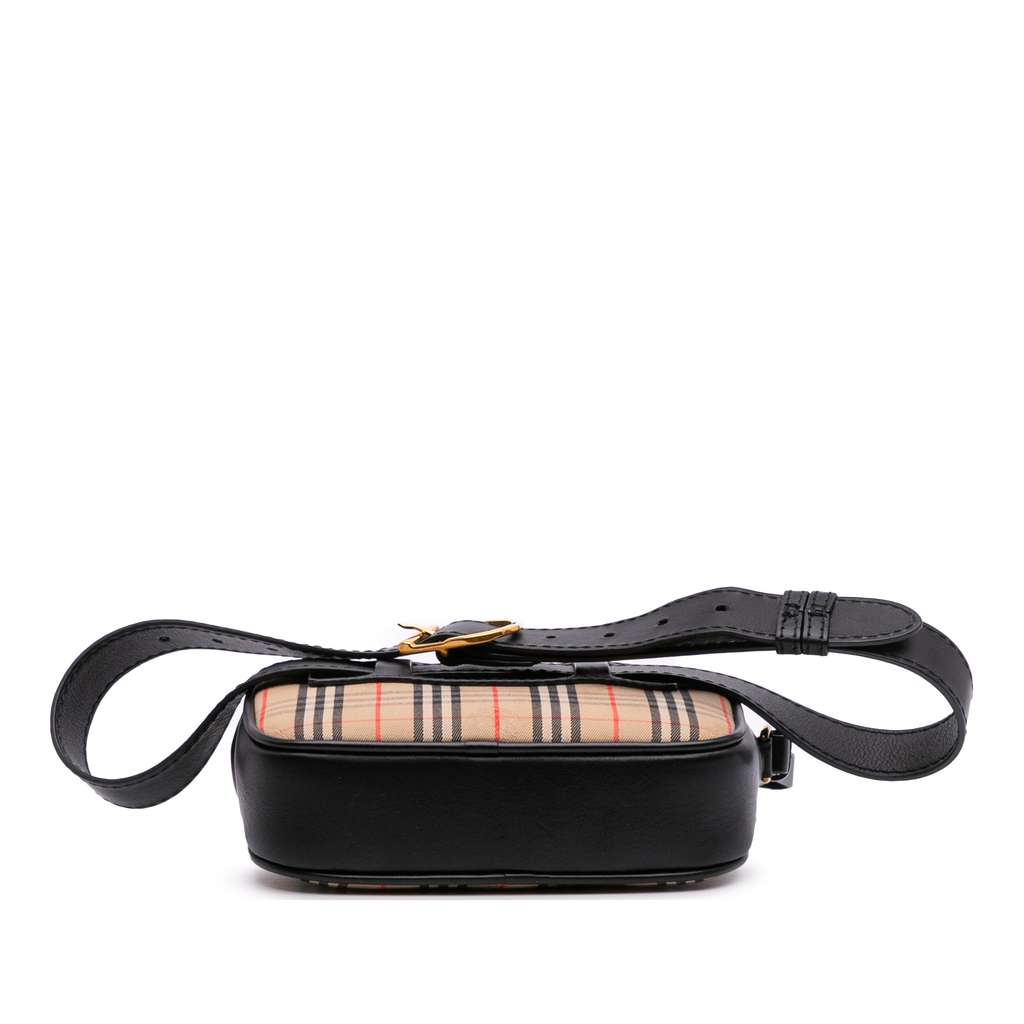 Burberry Haymarket Check Canvas 1983 Link Belt Bag - 3