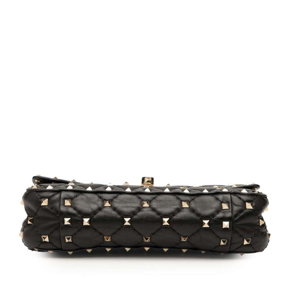 Valentino Small Nappa Rockstud Spike Satchel - 3