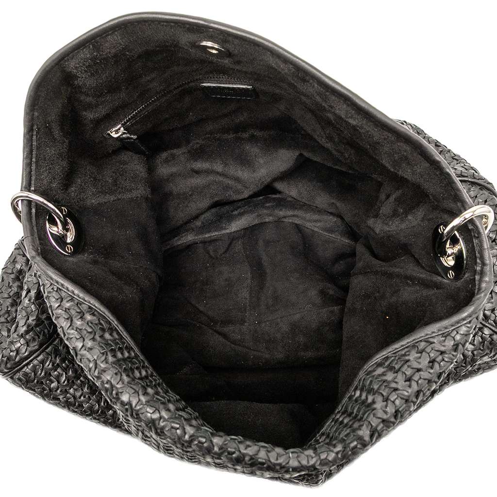 Dior Woven Lambskin Soft Lady Dior Hobo - 4