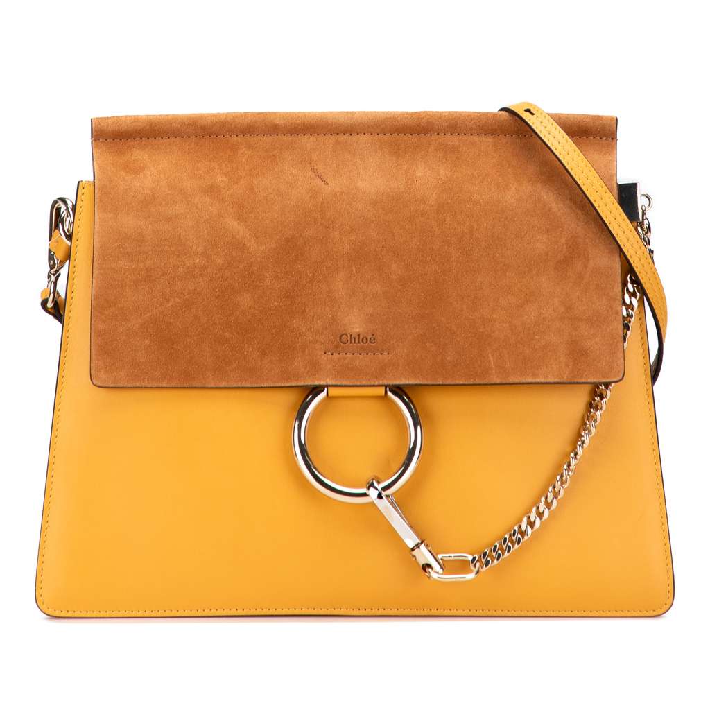 Chloé Medium Leather Faye Shoulder Bag
