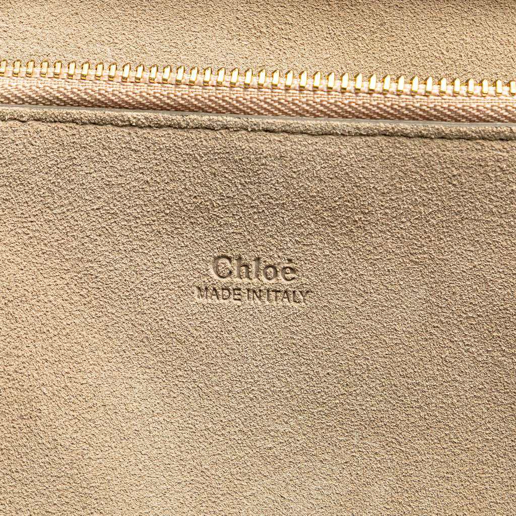 Chloé Medium Leather Faye Shoulder Bag - 5
