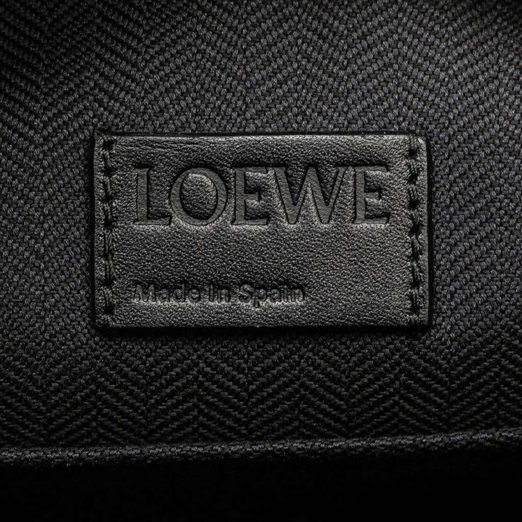 Loewe Embossed Leather Anagram Repeat T Clutch - 5