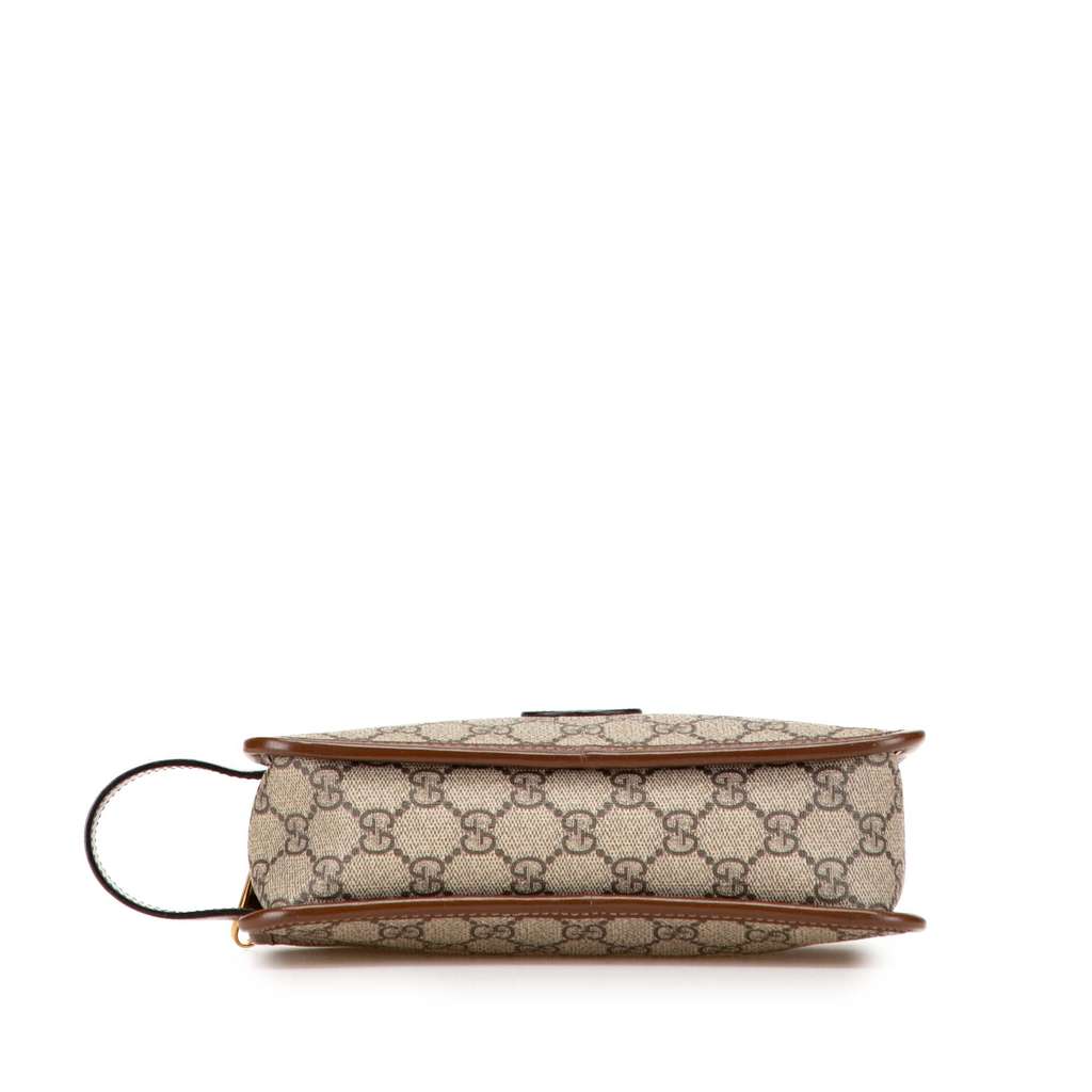 Gucci GG Supreme Interlocking G Clutch - 3