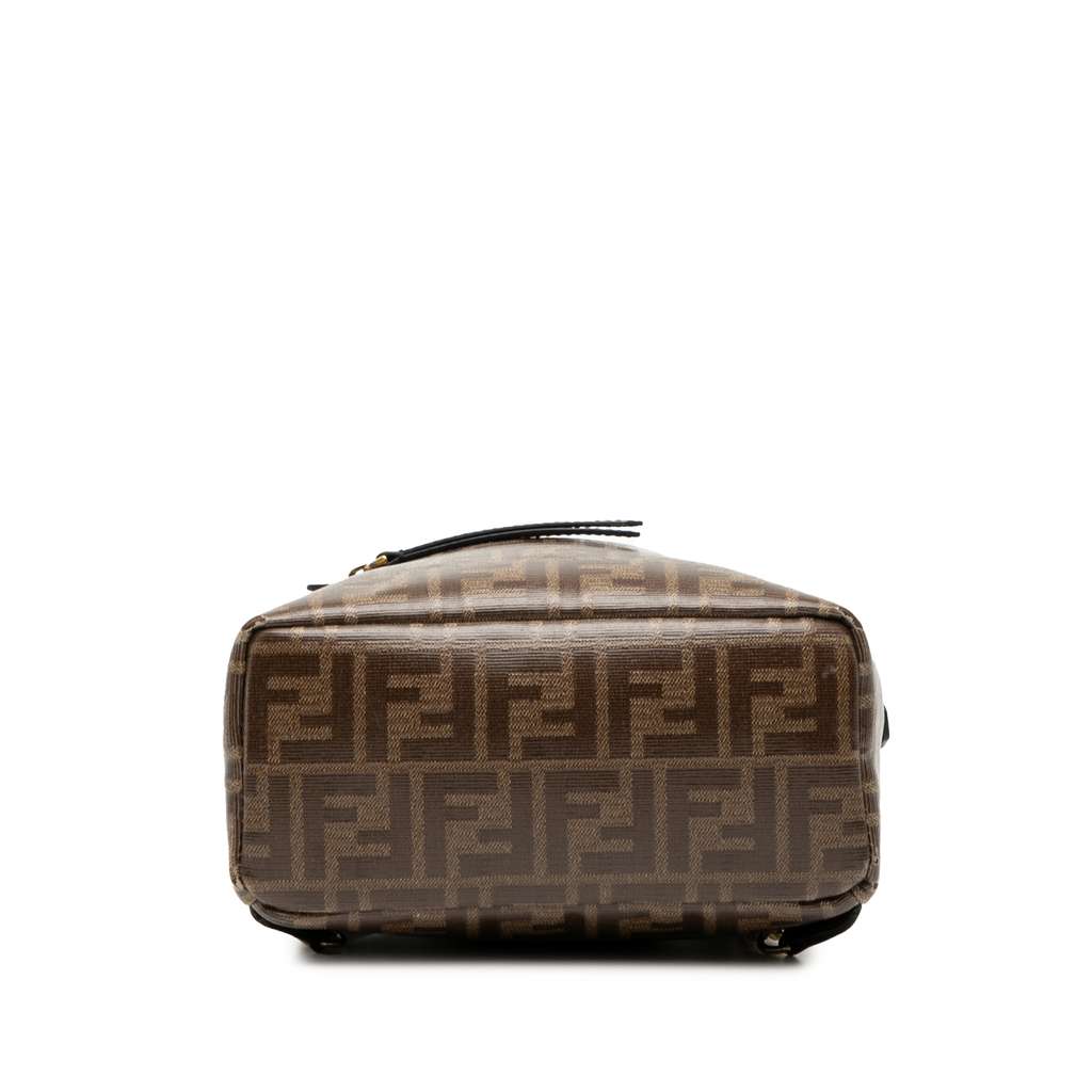 Fendi Zucca Coated Canvas FF 1974 Backpack - 3