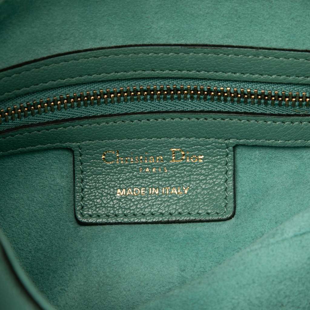 Dior Leather Saddle Bag - 5