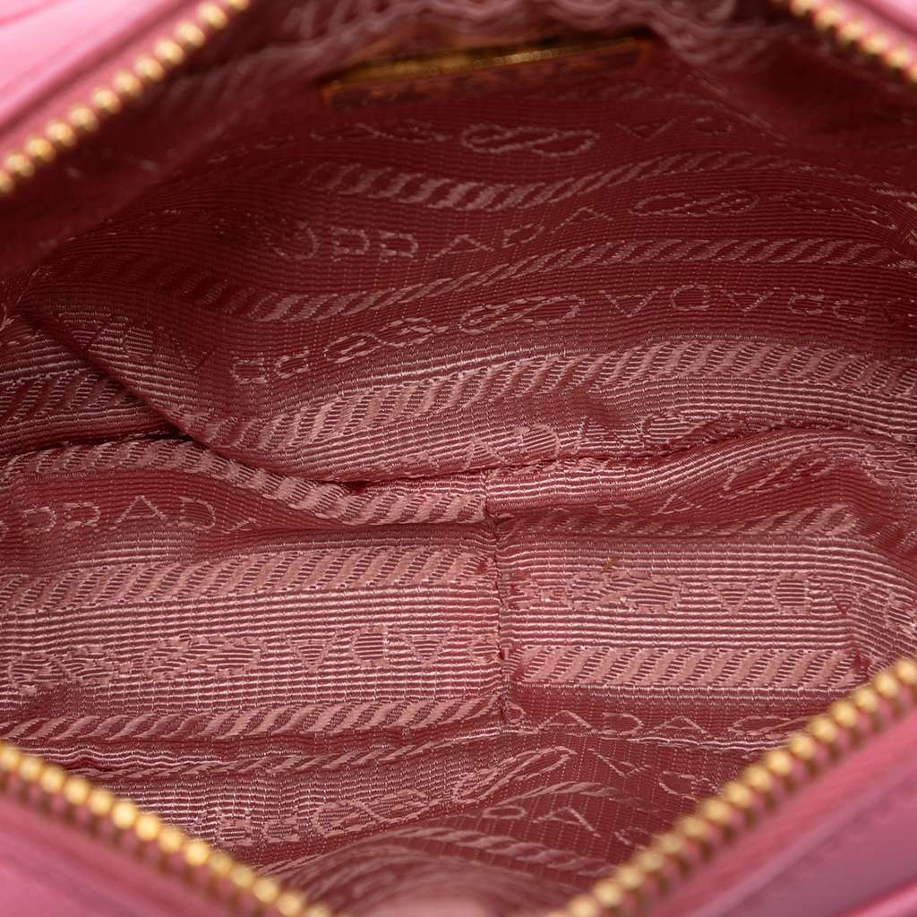 Prada Mini Saffiano Lux Bauletto Bag - 4