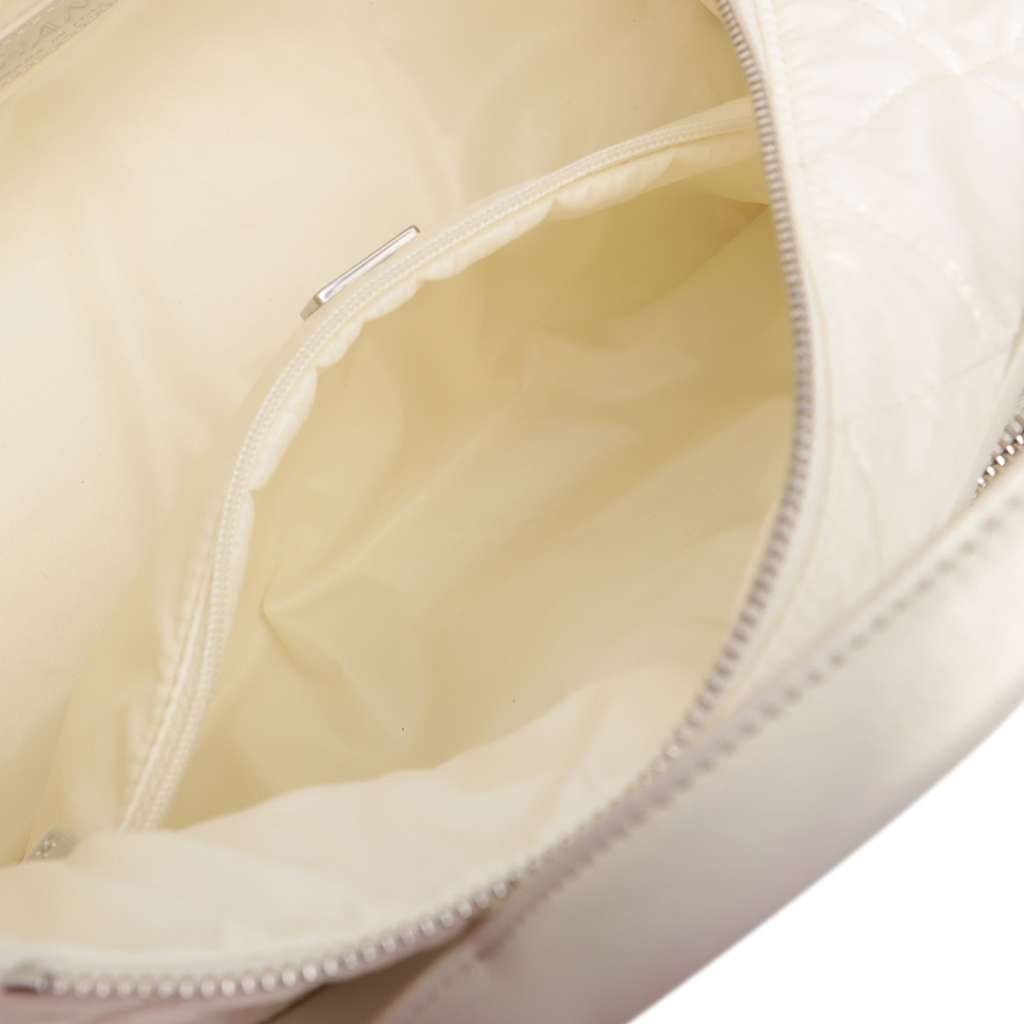Chanel Coco Neige Quilted Nylon Bowling Bag - 5