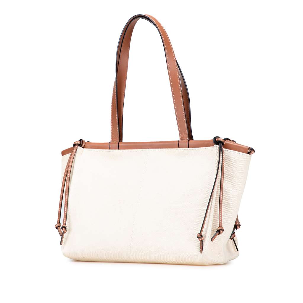 Loewe Small Canvas Cushion Tote - 2