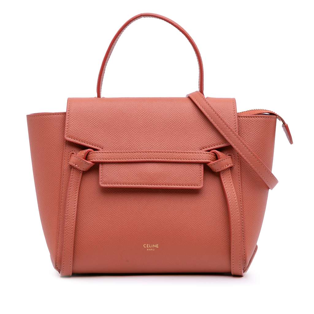 Celine Nano Grained Calfskin Belt Bag