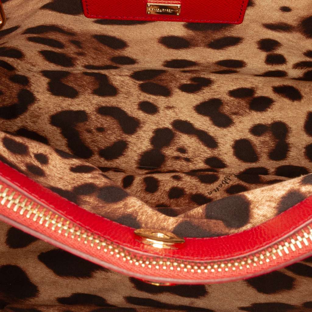 Dolce & Gabbana Medium Leather Miss Sicily Satchel - 4