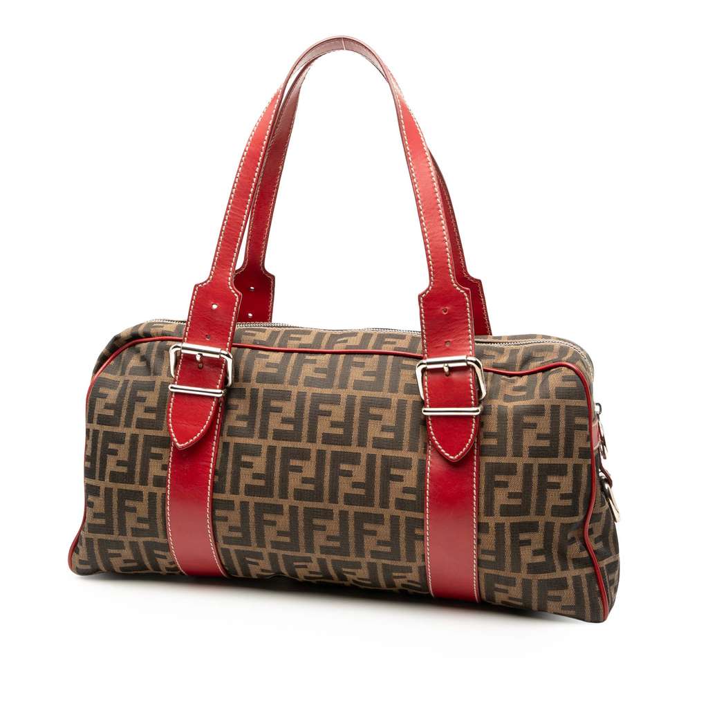 Fendi Zucca Canvas Shoulder Bag - 2