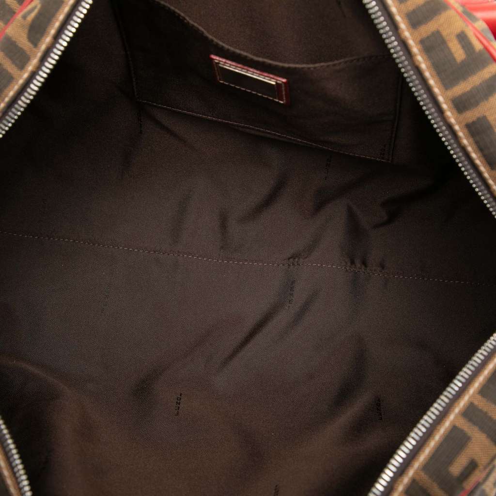 Fendi Zucca Canvas Shoulder Bag - 4