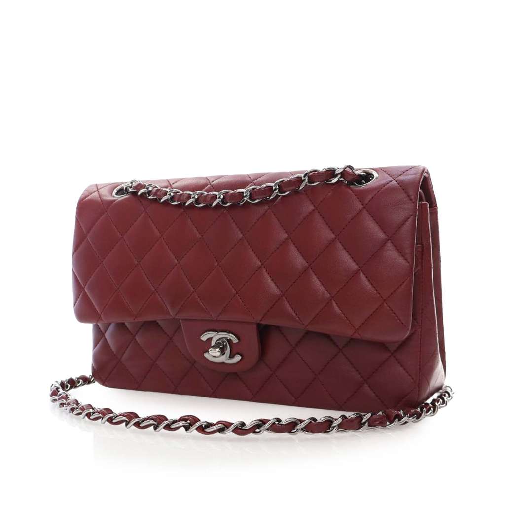 Chanel Medium Classic Lambskin Double Flap - 2