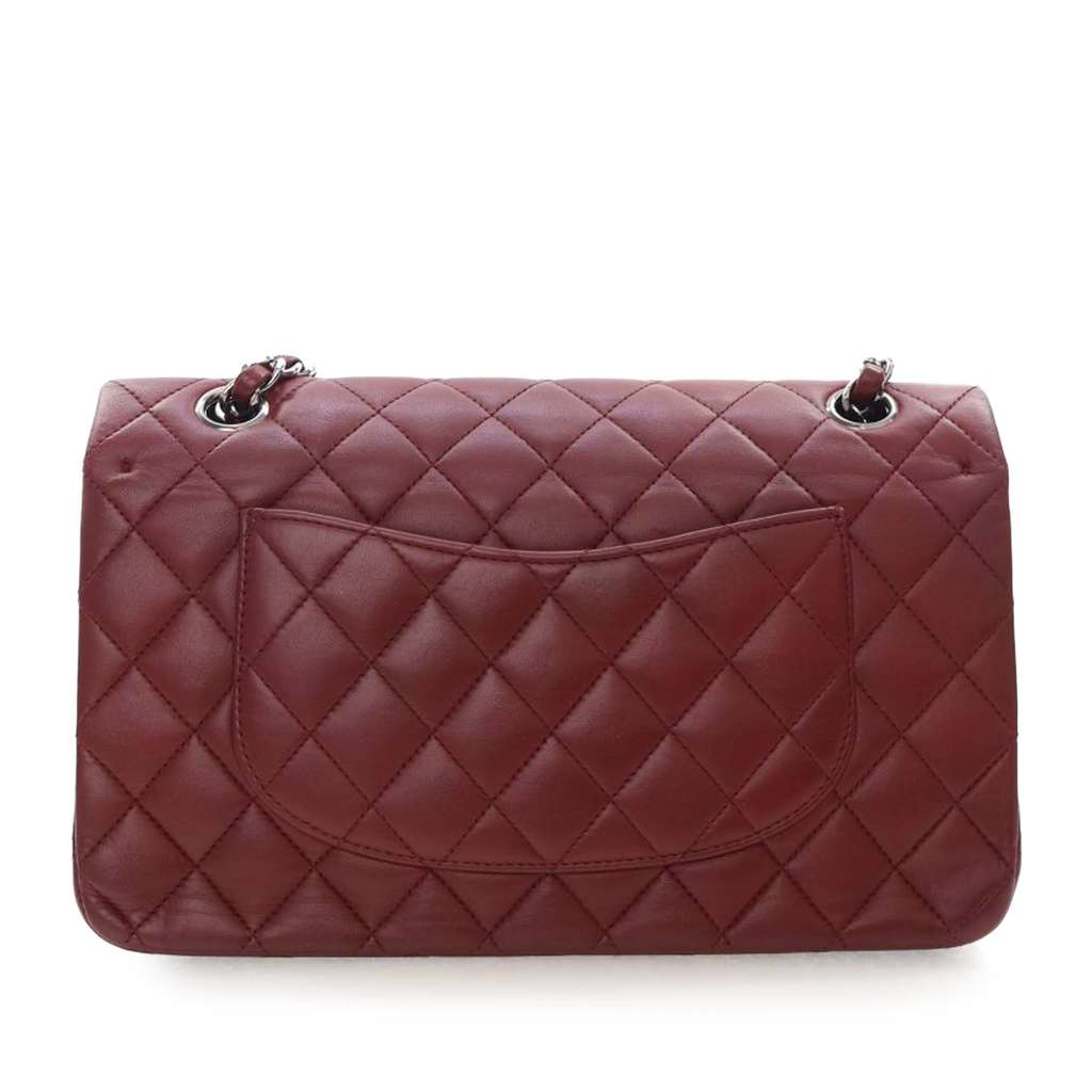 Chanel Medium Classic Lambskin Double Flap - 4