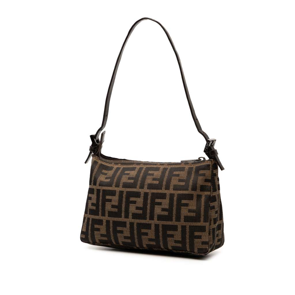 Fendi Zucca Canvas Shoulder Bag - 2