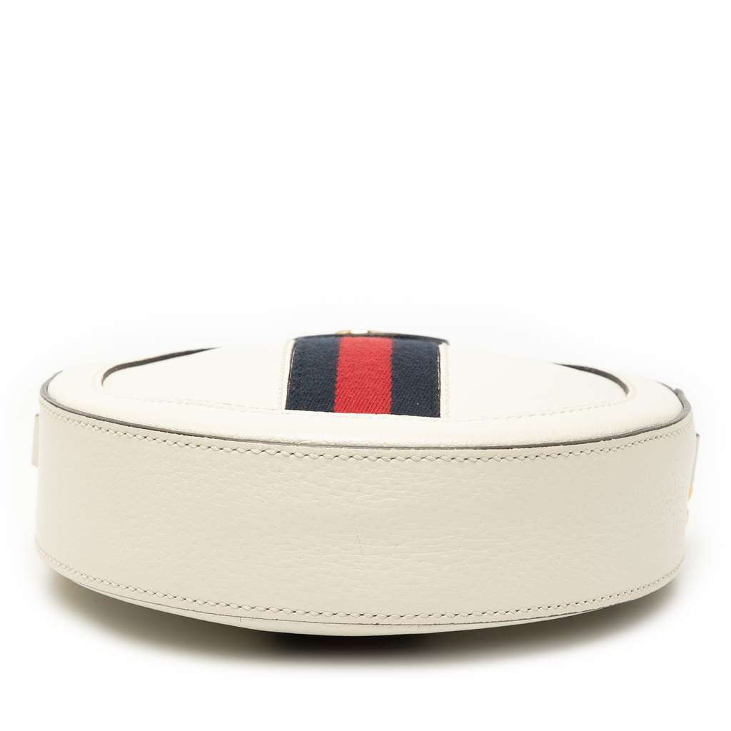 Gucci Mini Leather Ophidia Round Crossbody - 3