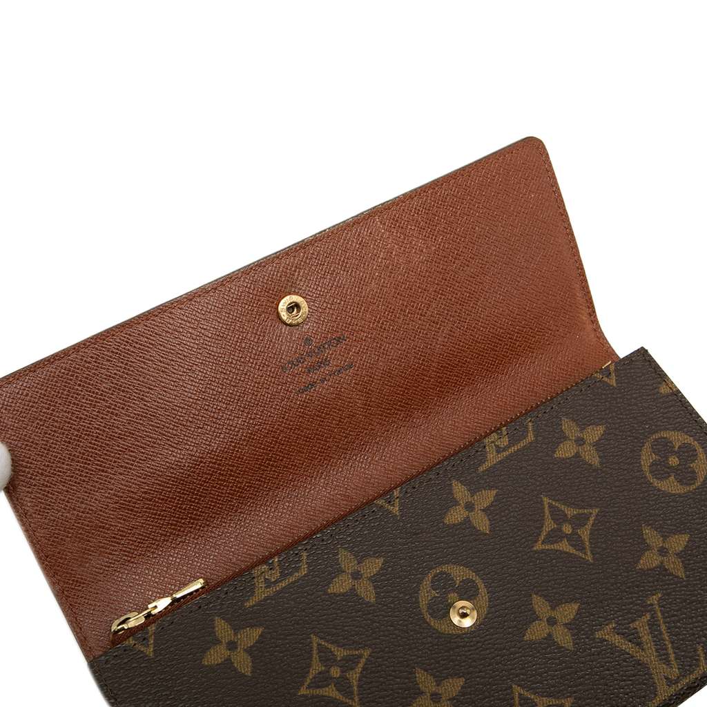 Louis Vuitton Monogram Porte Monnaie Credit Long Wallet - 5