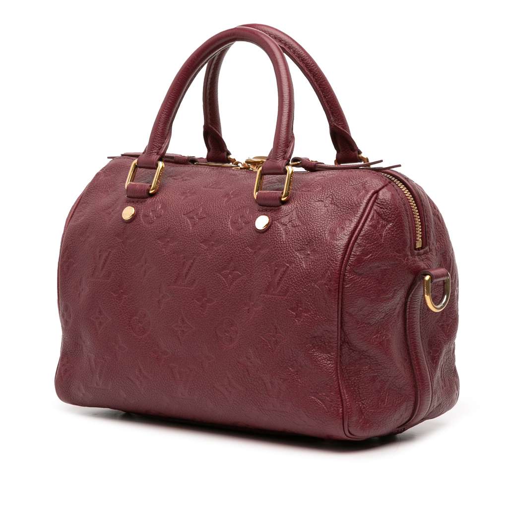 Louis Vuitton Monogram Empreinte Speedy Bandouliere 25 - 2