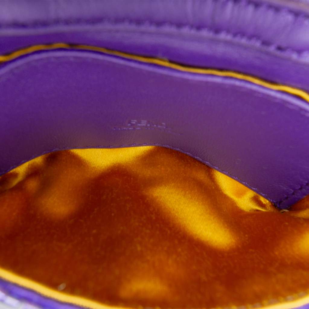 Fendi Nano Sequin Charm Baguette - 4