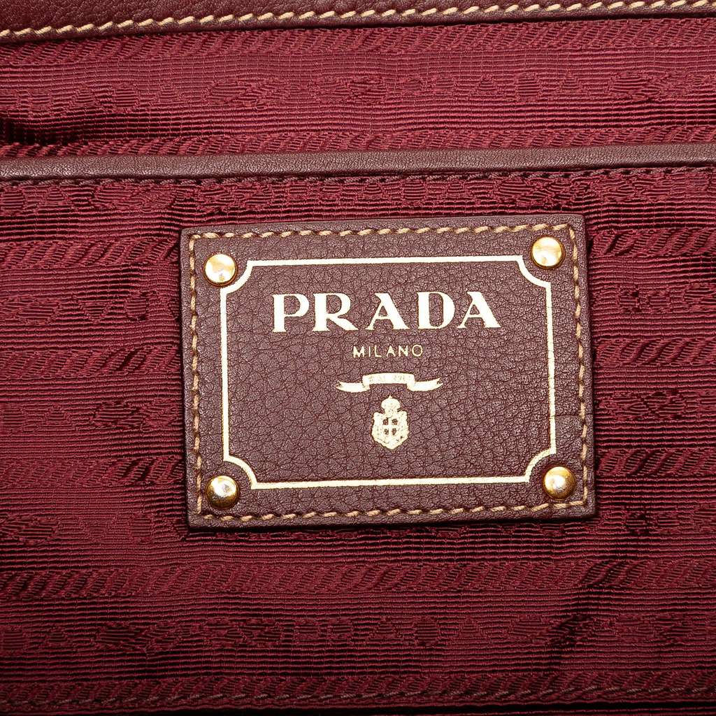 Prada Tessuto Canapa Logo Tote - 5