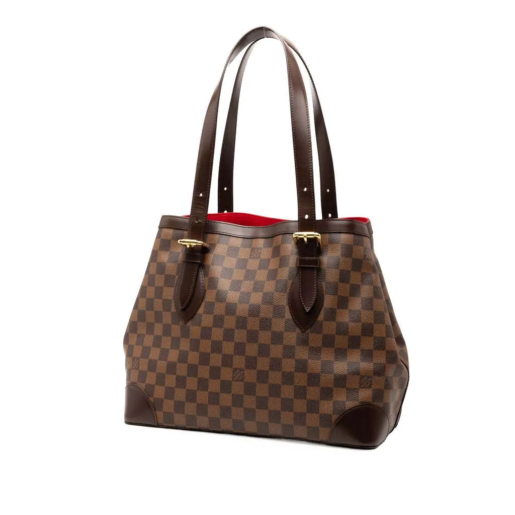 Louis Vuitton Damier Ebene Hampstead MM Brown Very good - Back View