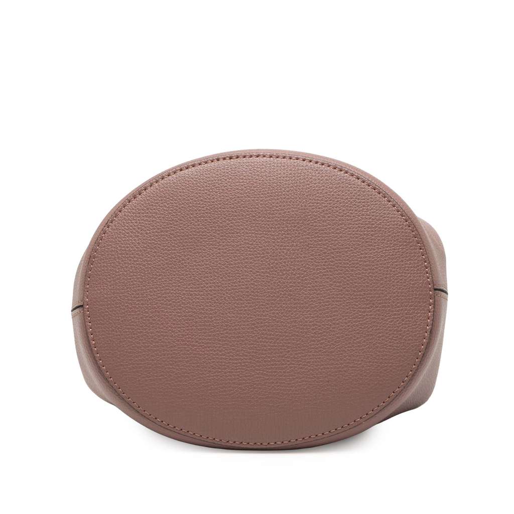 Burberry Leather Lorne Bucket Bag - 3