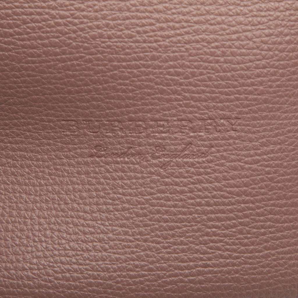 Burberry Leather Lorne Bucket Bag - 5