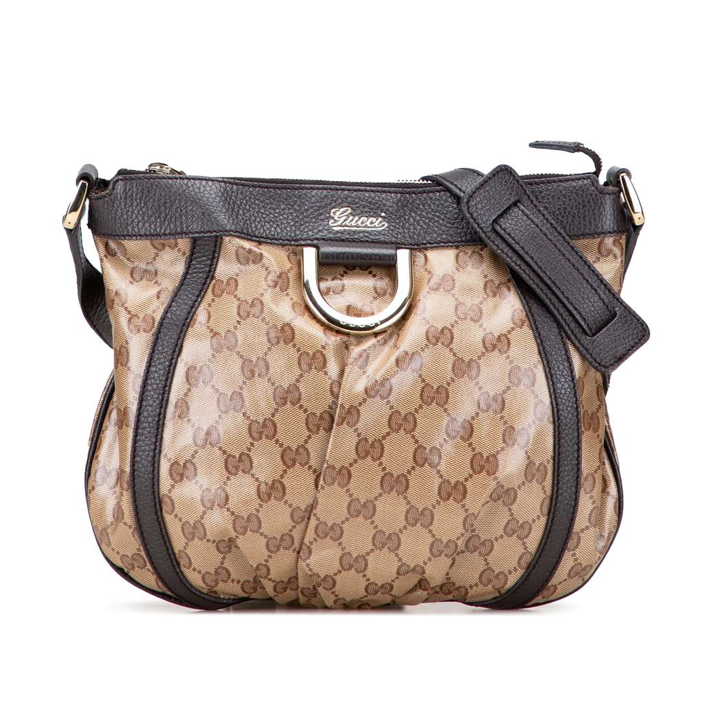 Gucci GG Crystal Abbey D Ring Crossbody