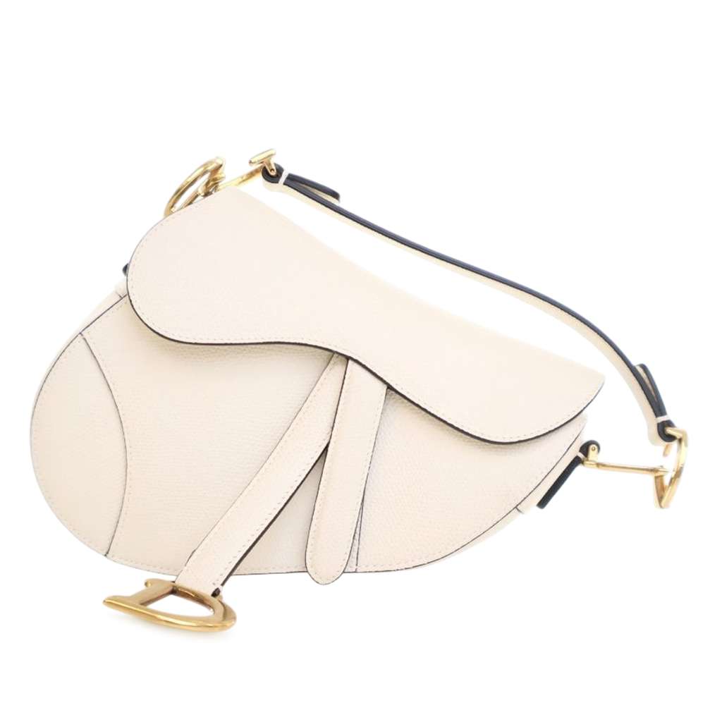 Dior Mini Grained Calfskin Saddle Bag