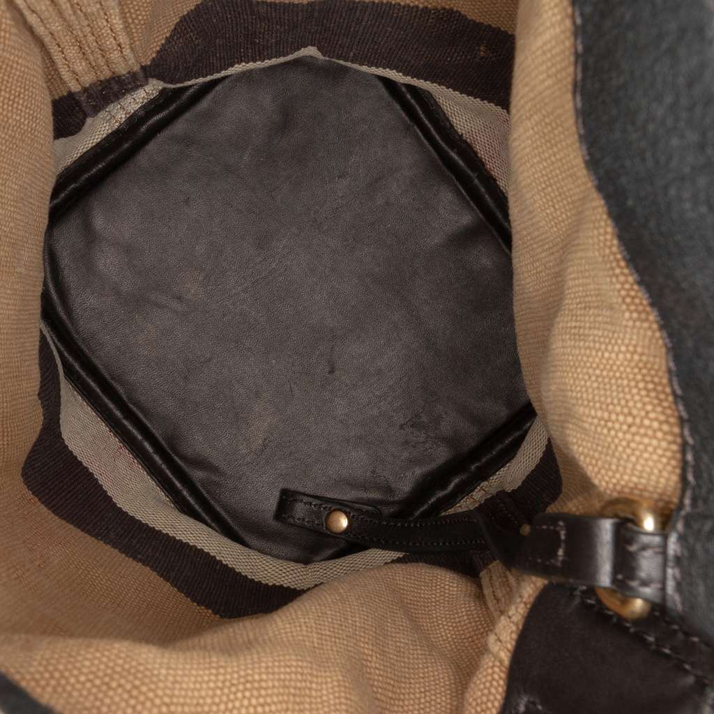 Burberry Mini Mega Check Canvas Ashby Tassel Bucket Bag - 4