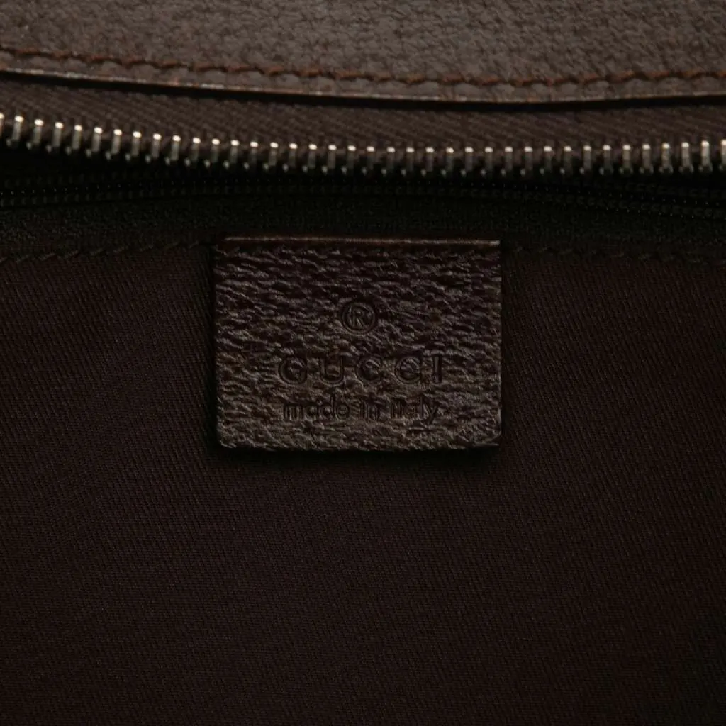 Gucci Medium GG Canvas Pop Shoulder Bag Brown Canvas Good - Box View