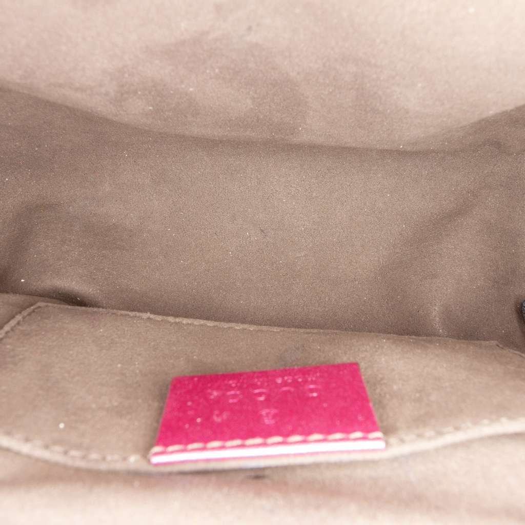 Gucci Small Metallic Leather Padlock Crossbody - 4