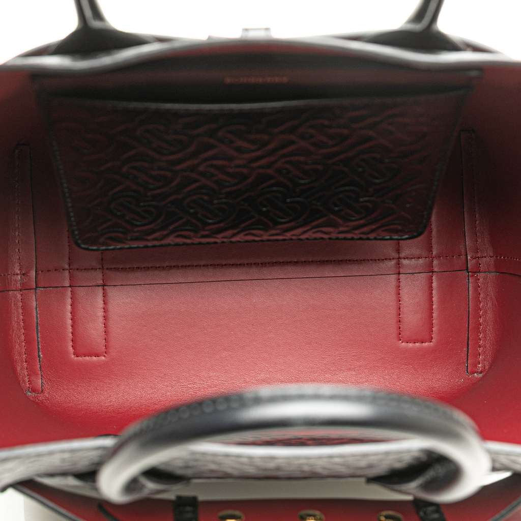 Burberry Small TB Monogram Embossed Leather Belt Bag - 4