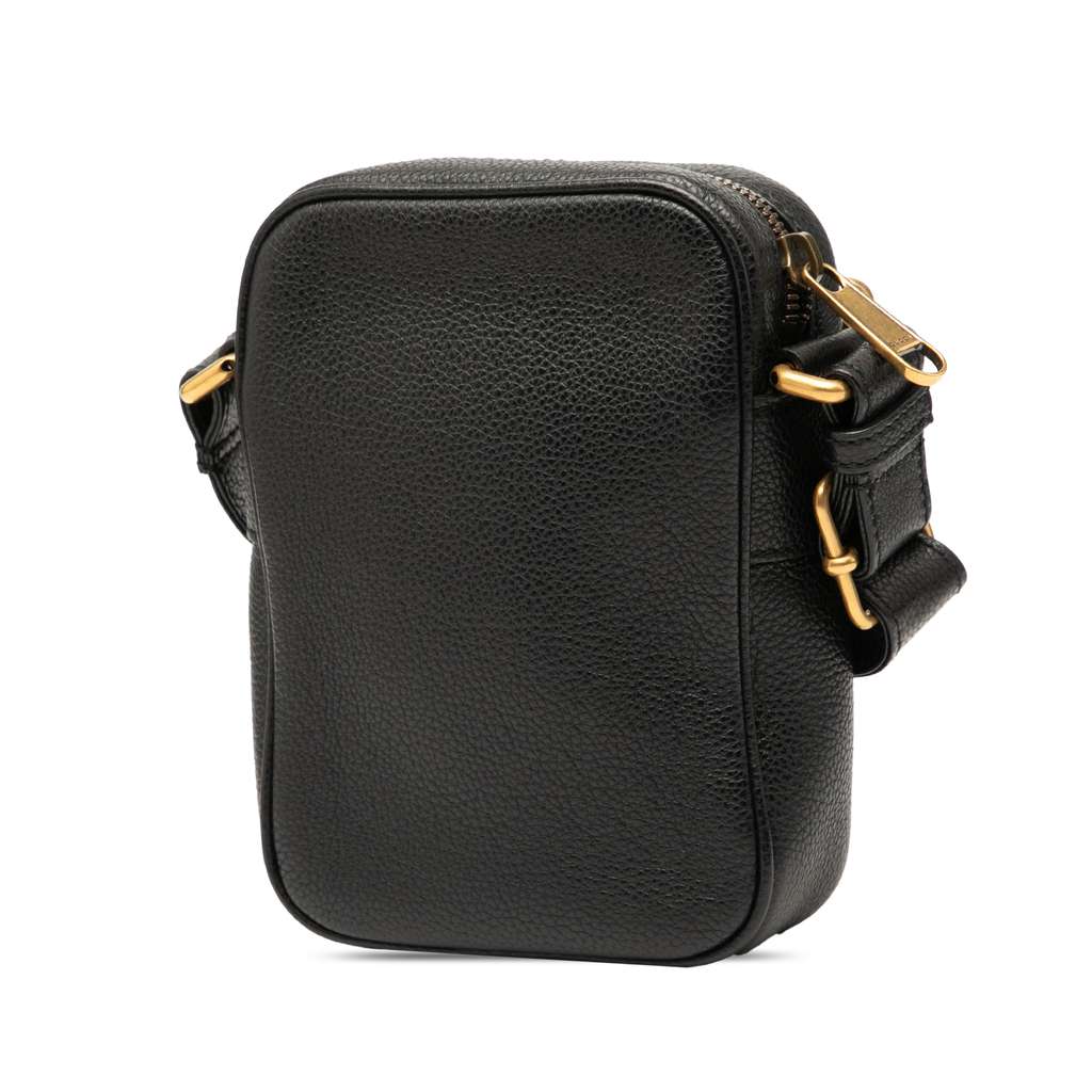 Gucci Mini Grained Calfskin Logo Crossbody - 2