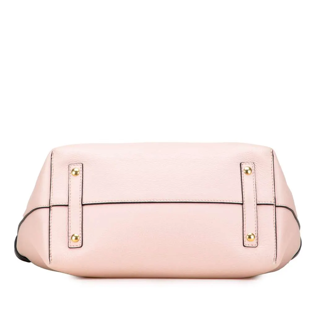 Burberry Medium Bicolor Leather Marais Belt Bag Pink Leather Very good - Inside View