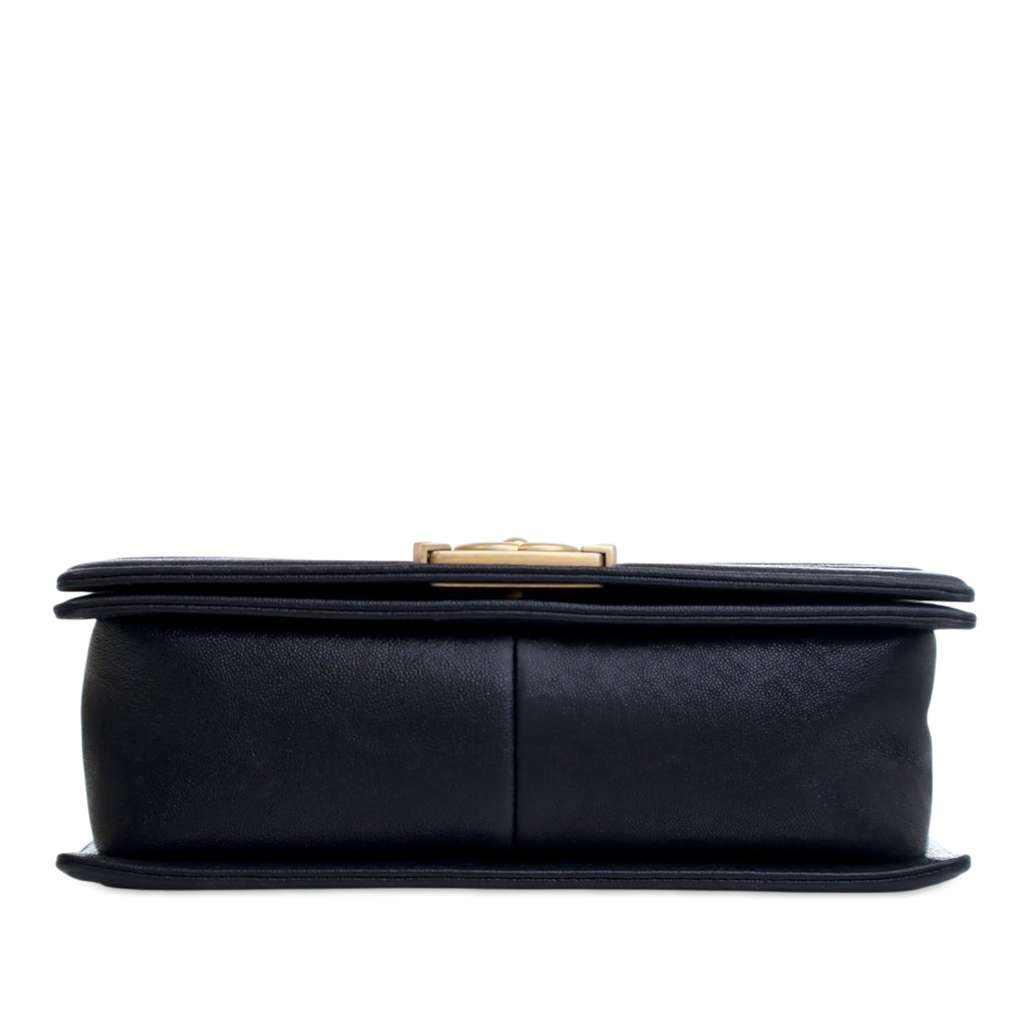 Chanel Old Medium Quilted Caviar Boy Flap - 4