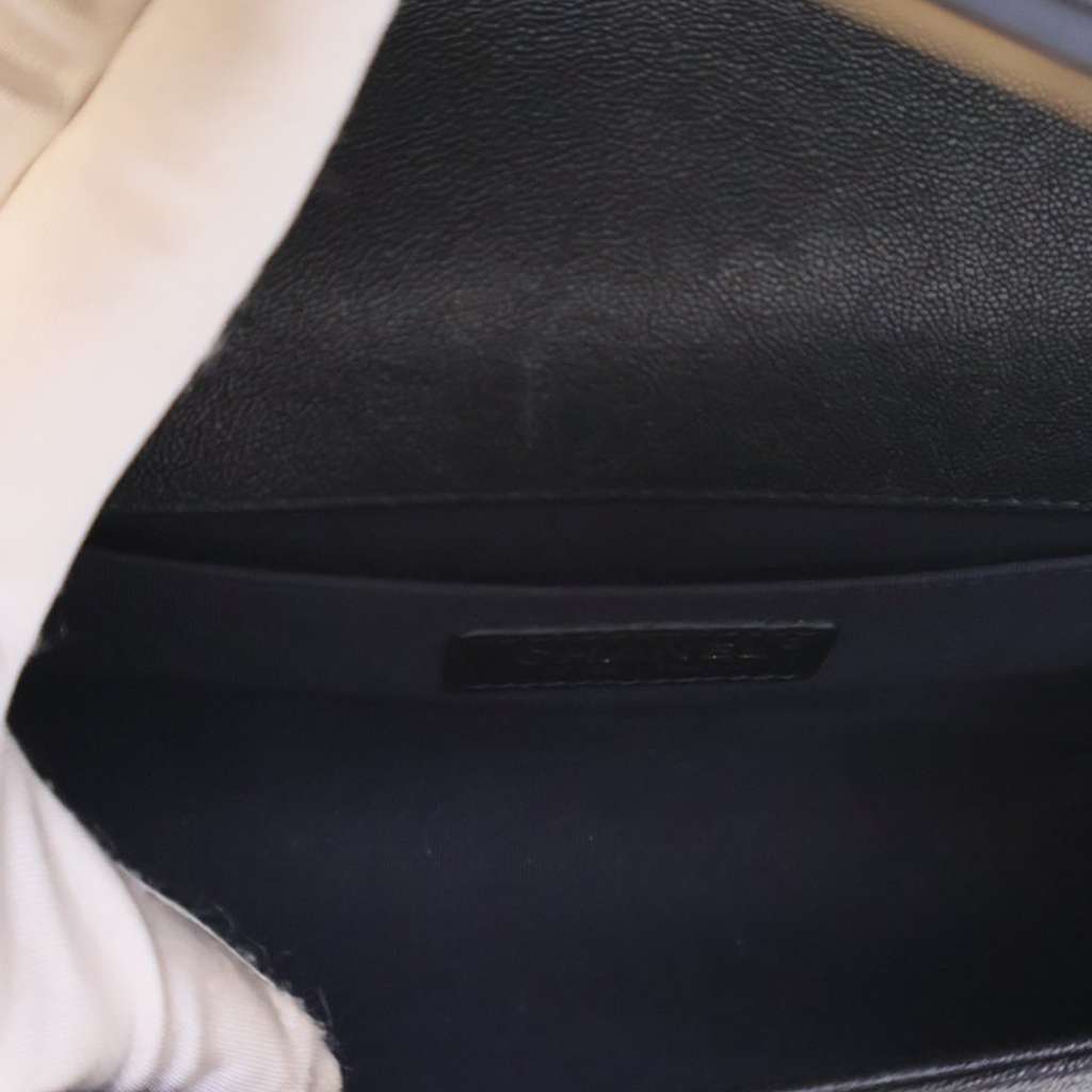 Chanel Old Medium Quilted Caviar Boy Flap - 5