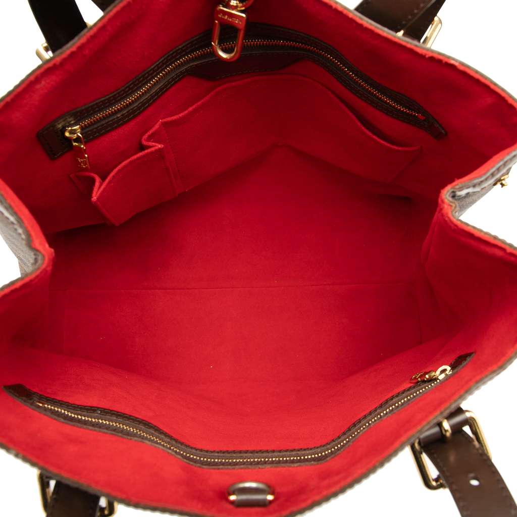 Louis Vuitton Damier Ebene Hampstead GM - 4