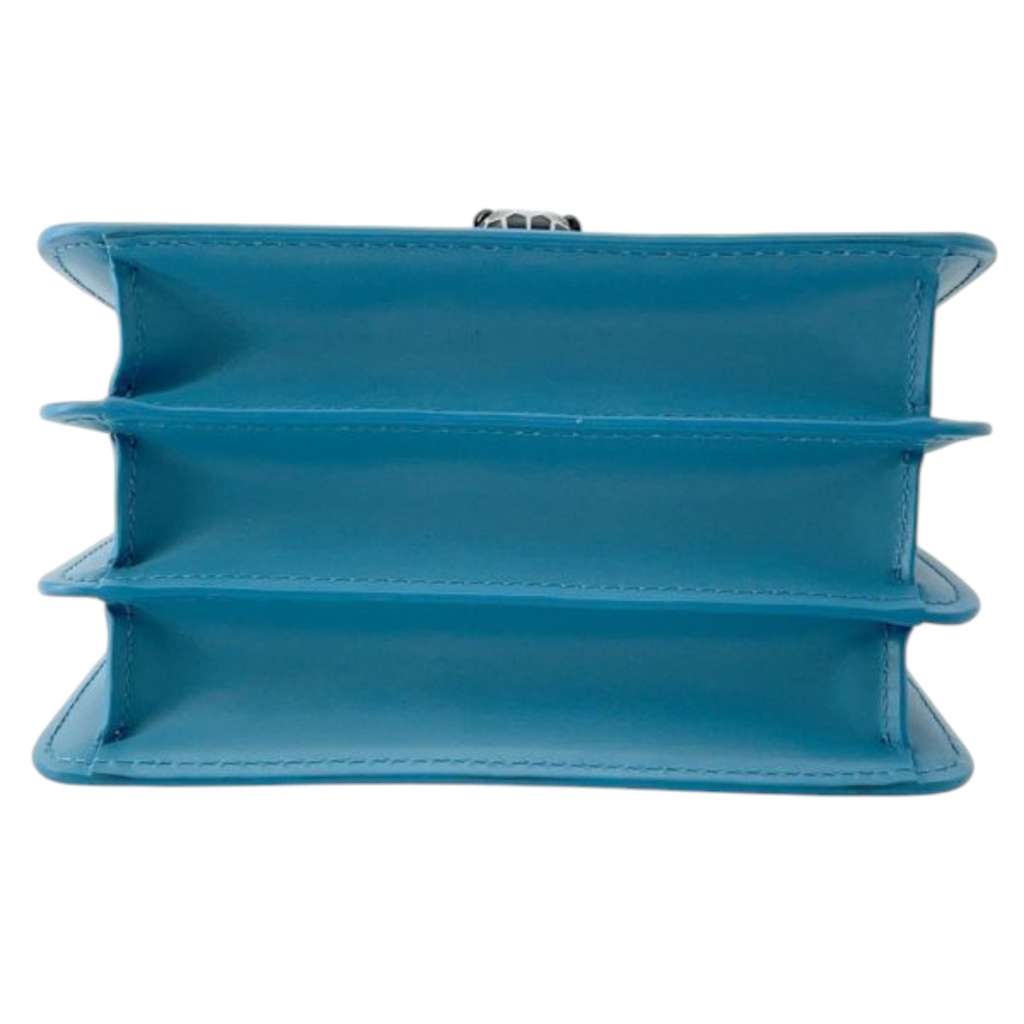 Bvlgari Small Calfskin Serpenti Forever Top Handle Bag - 3