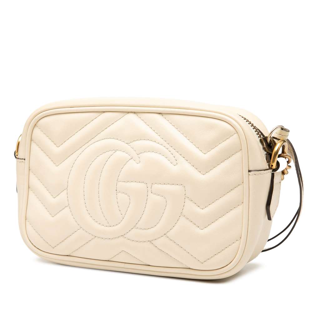 Gucci Mini GG Marmont Matelasse Leather Crossbody - 2