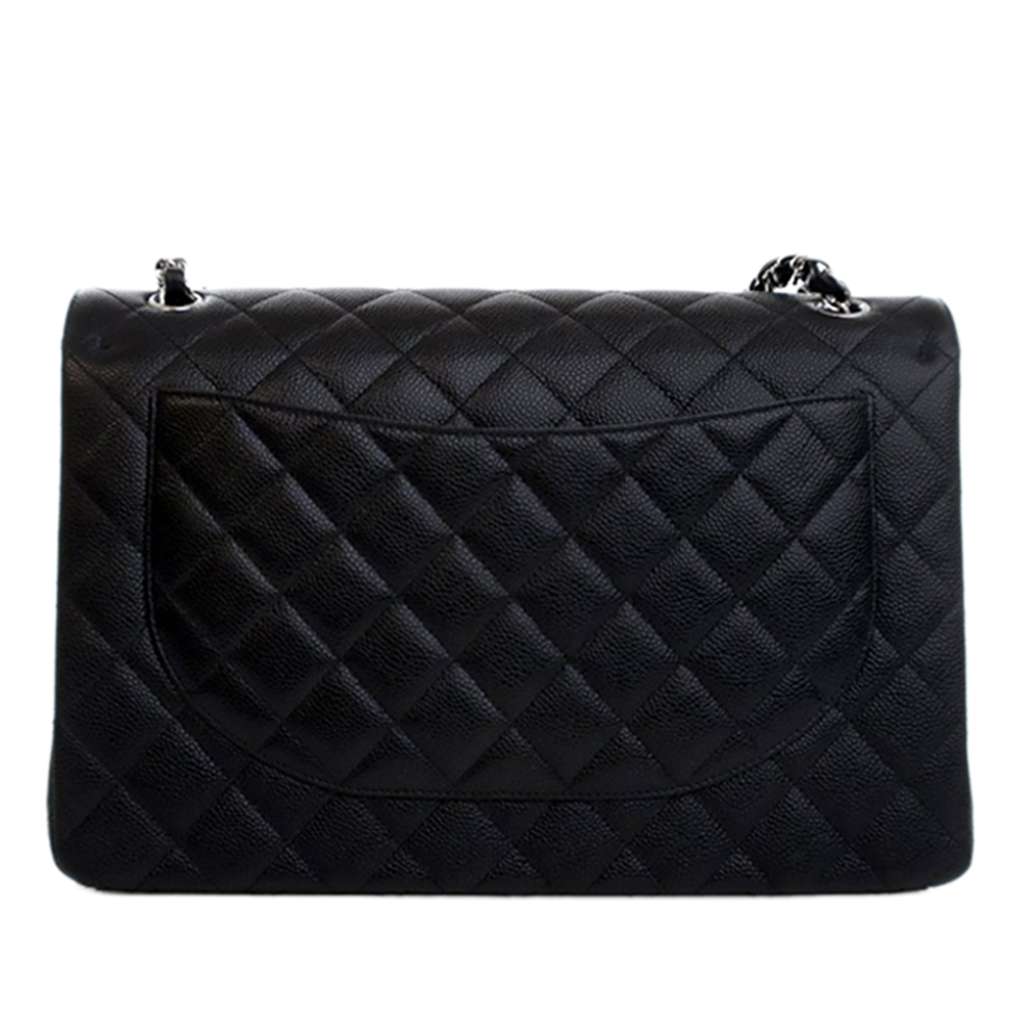 Chanel Maxi Classic Caviar Double Flap - 2