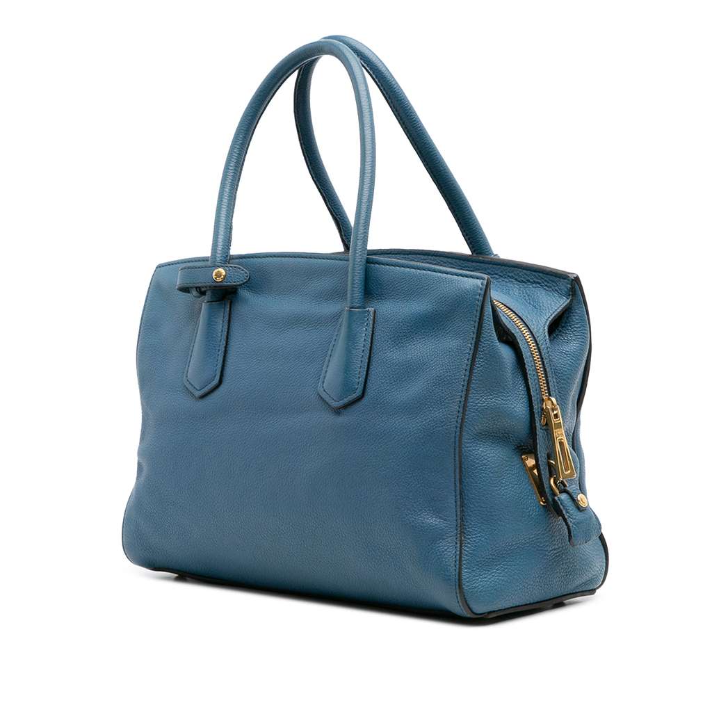 Prada Vitello Grain Satchel - 2