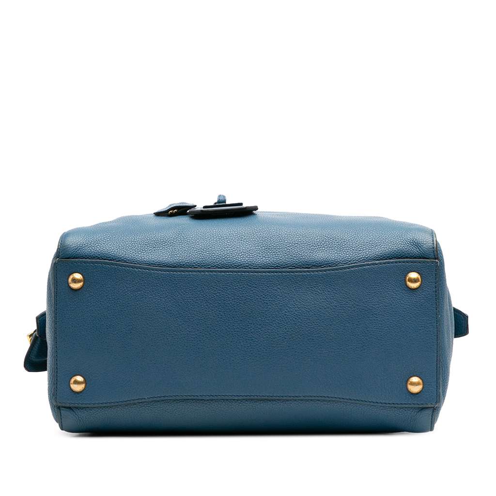 Prada Vitello Grain Satchel - 3